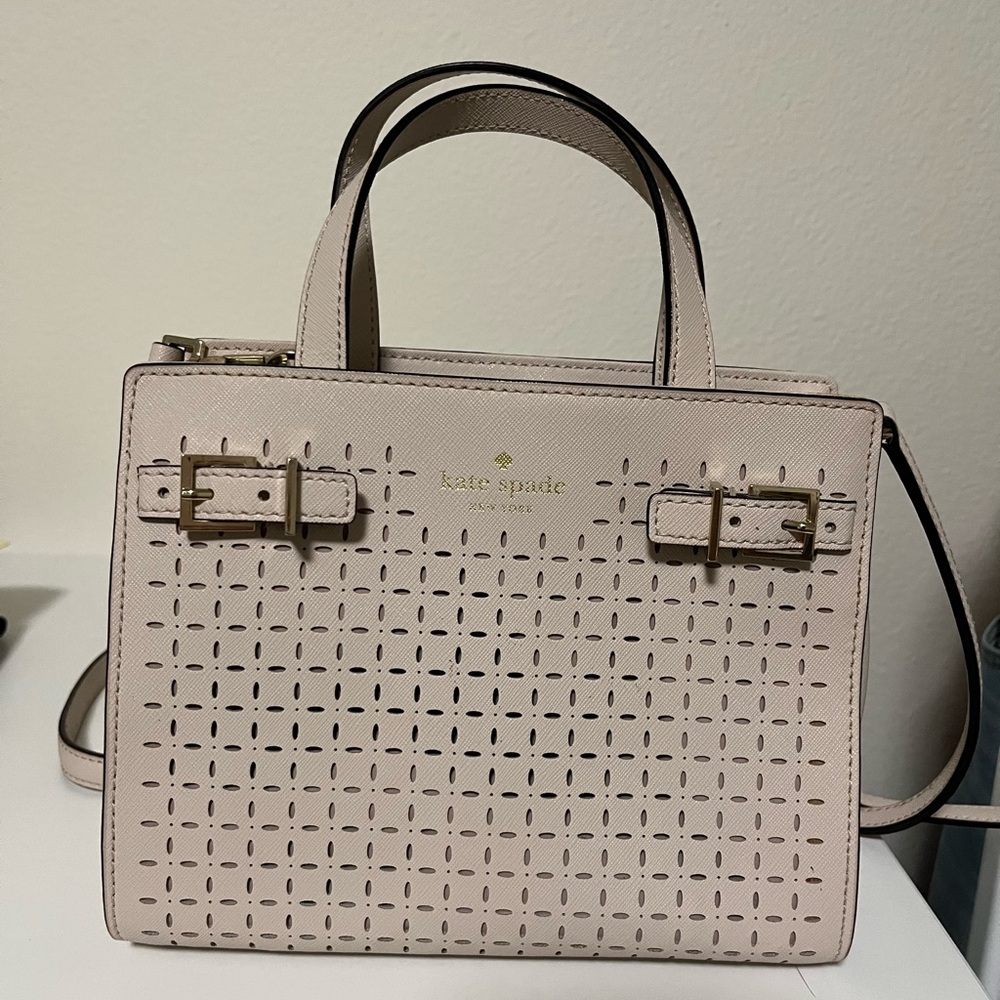 Kate Spade Blush Perforated Tote